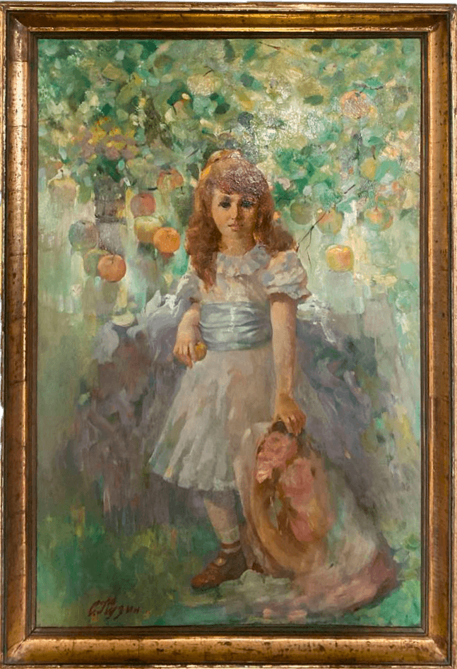 Девочка в испанском костюме