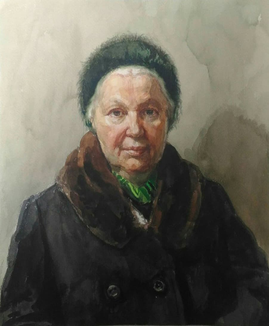 Портрет жены (Скорубской Н.В.)