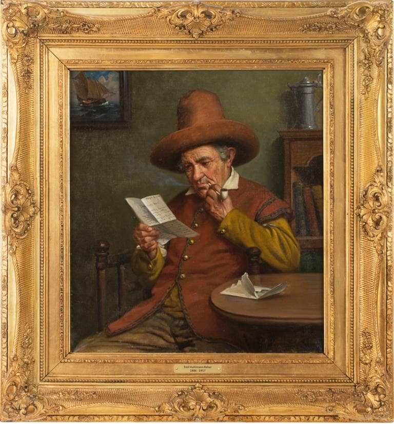 Мужчина с письмом