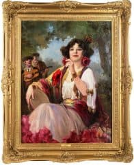 Цыганка с сигаретой