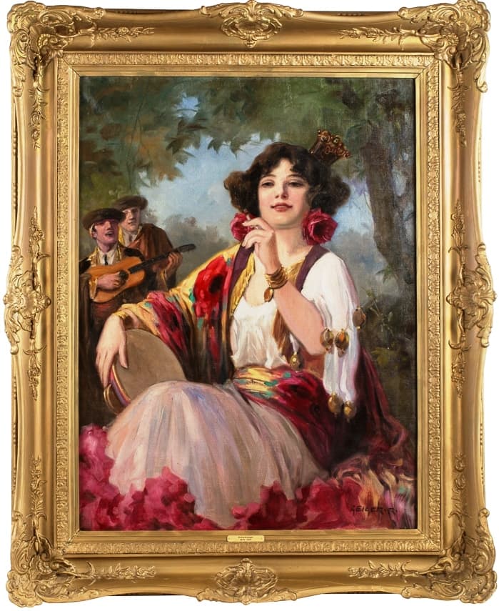 Цыганка с сигаретой