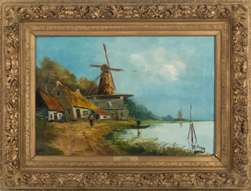 Мельница у моря