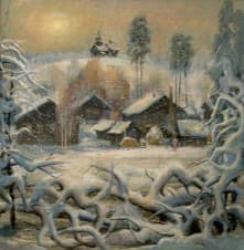 Зима в Маньге