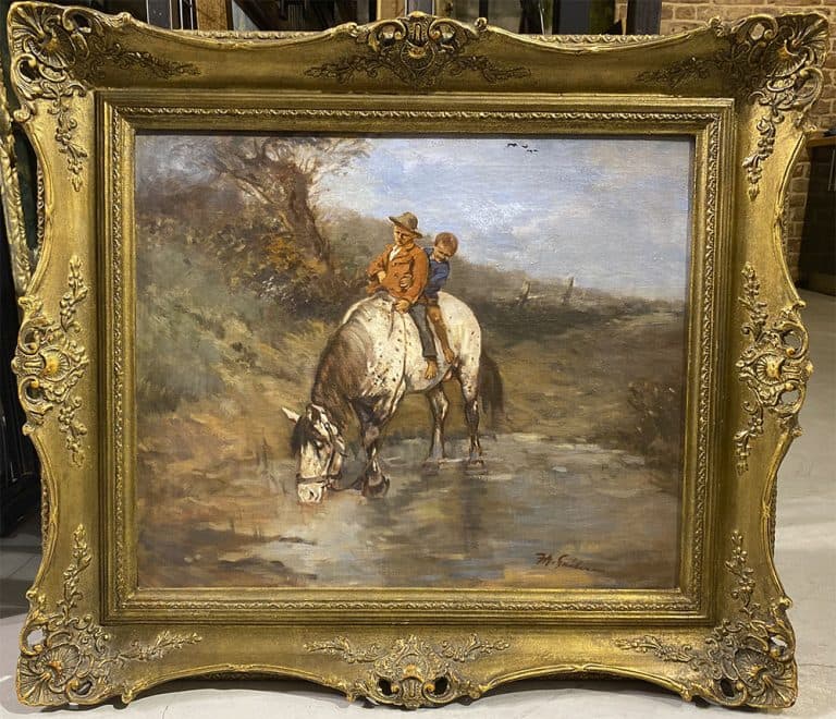 Мальчики на лошадке