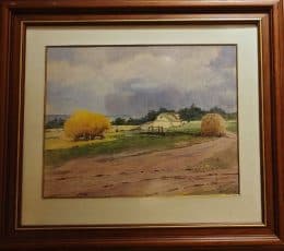 Конец лета. Уборка сена.