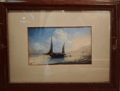 Вечер на море