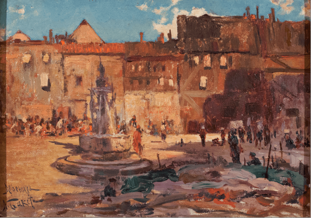 Городской пейзаж (Левених) - изображение 2