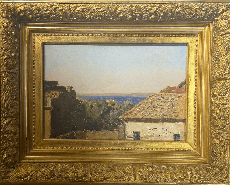 Итальянский пейзаж. Этюд