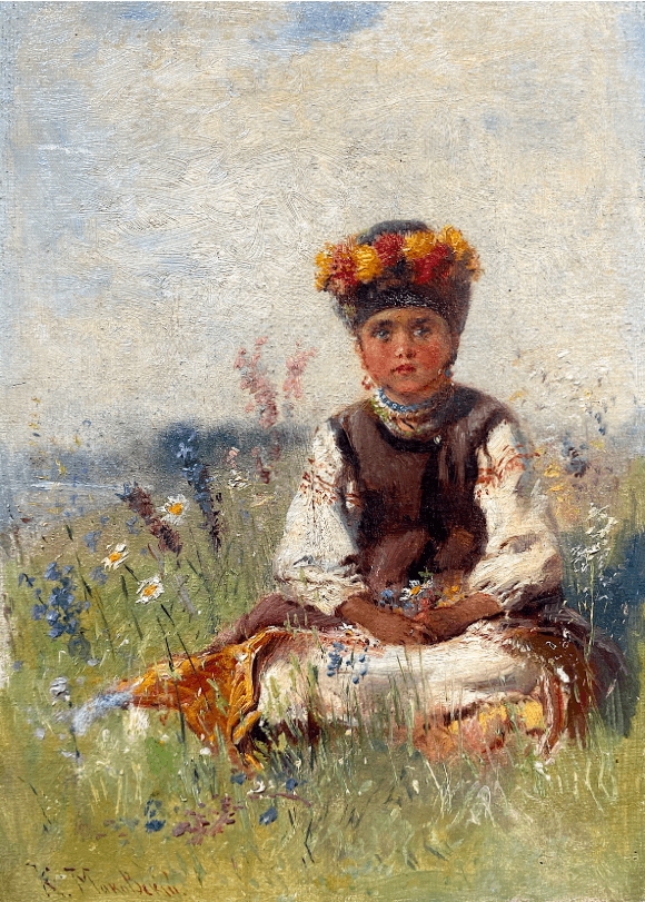 Крестьянка. Малороссия - изображение 2