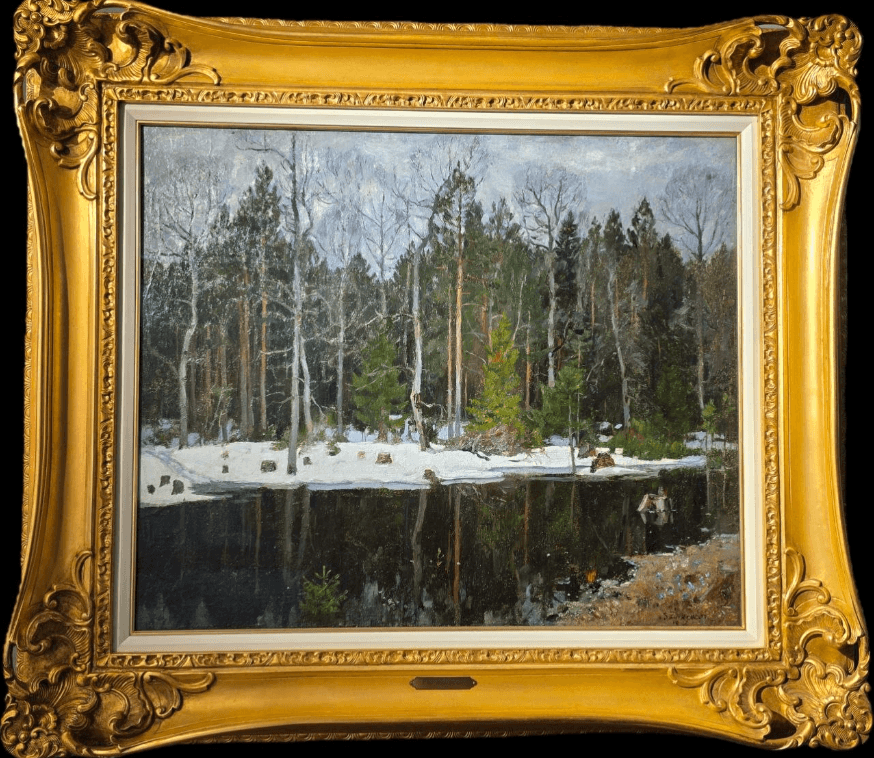 Весенний разлив на реке Неман