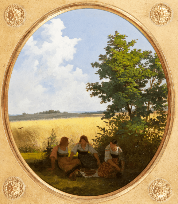 Парные работы «Отдых крестьянок» и «После жатвы» - изображение 2