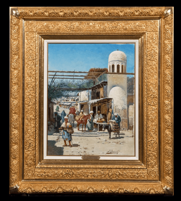 Торговая улица восточного города