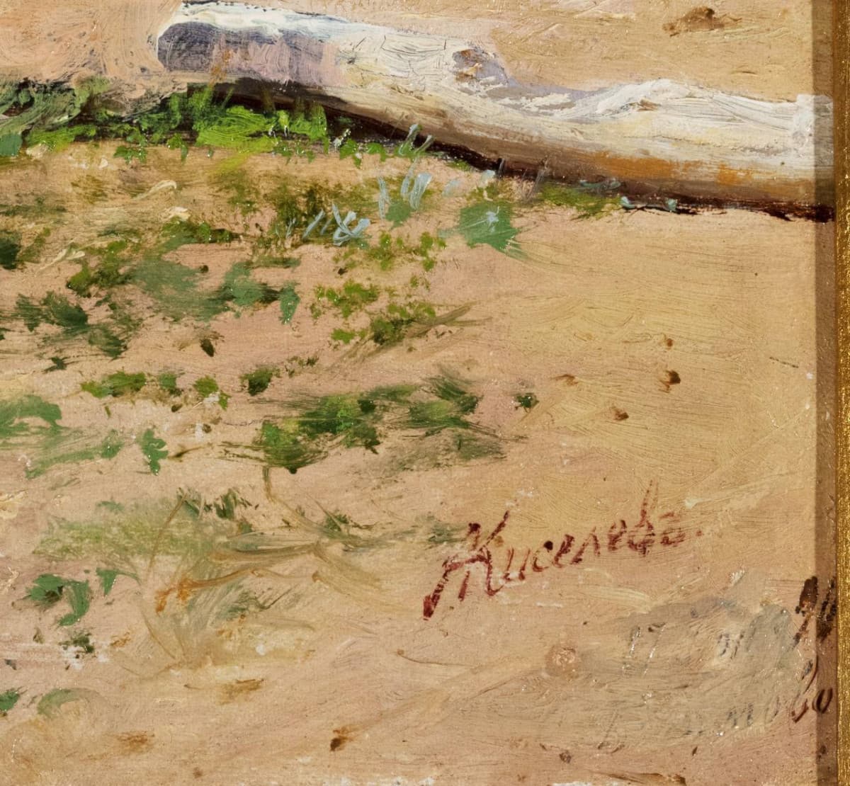 Улица в Богимово. 1890 г.