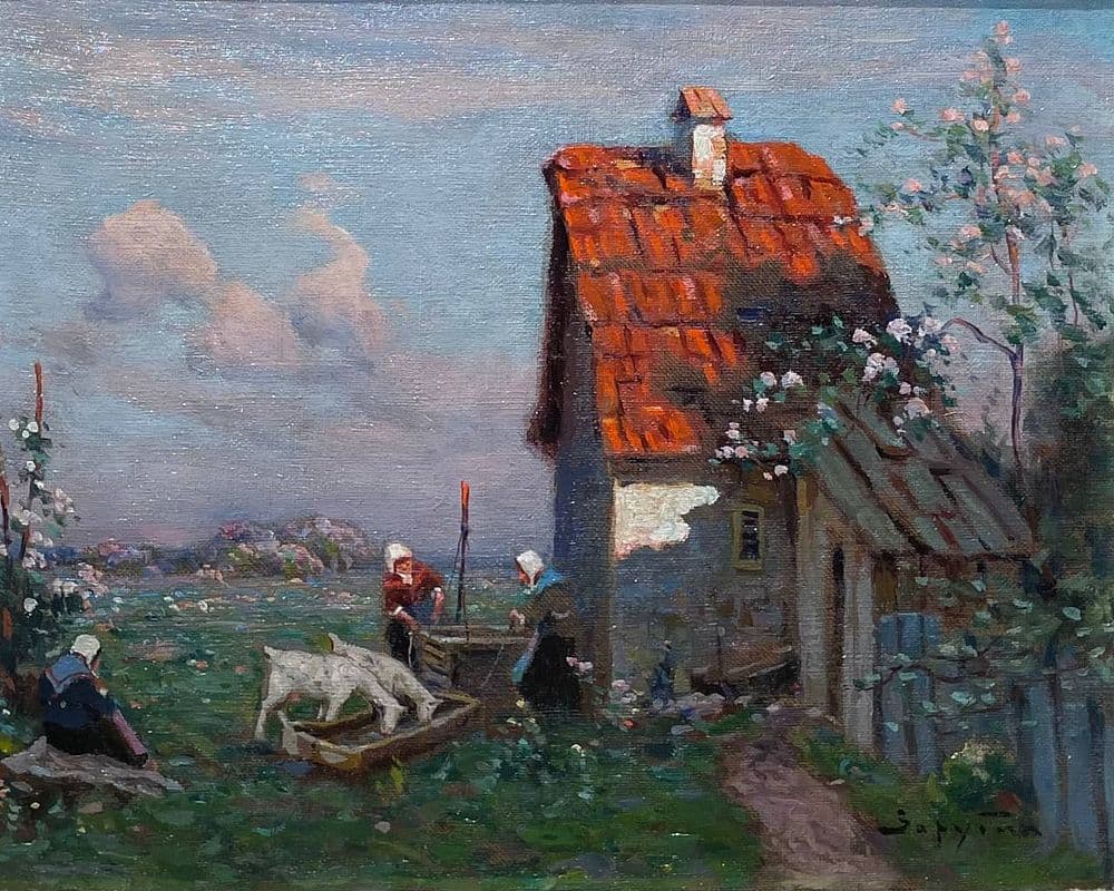 Нормандский дворик