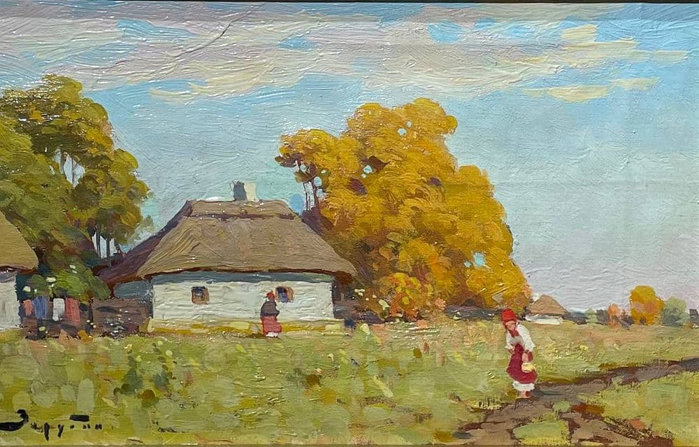Осень в деревне