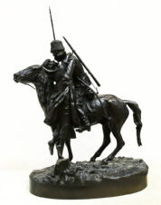 Бронзовая скульптура «Прощание казака с казачкой»