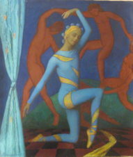 Алисья Маркова «Танцовщица в голубом»