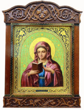 Антикварная икона «Калужская Пресвятая Богородица»