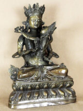 Скульптура бронзовая «Будда с Шакти в союзе Яб-Юм (Будда Ваджрасаттва в союзе с супругой)»