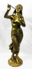 Скульптура бронзовая «Лесная муза»