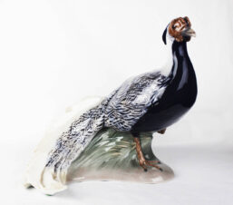 Фарфоровая статуэтка «серебристый фазан»