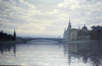 Вид на Большой Москворецкий мост, Кремль, гостиницу Балчуг