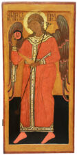 Храмовая икона «Архангел Гавриил» из деисусного ряда иконостаса