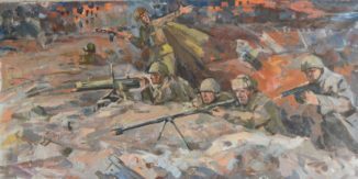 «Битва за Сталинград» эскиз