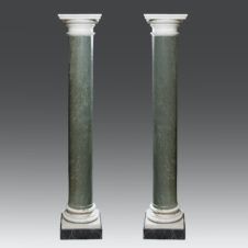 Парные мраморные колонны XVIII века