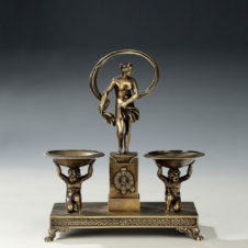 Настольное украшение (двойная солонка Венера) в стиле Ампир
